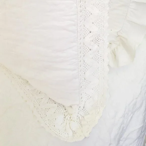 NWOT SIMPLY SHABBY CHIC RACHEL ASHWELL  PILLOW SHAM - Picture 4 of 6